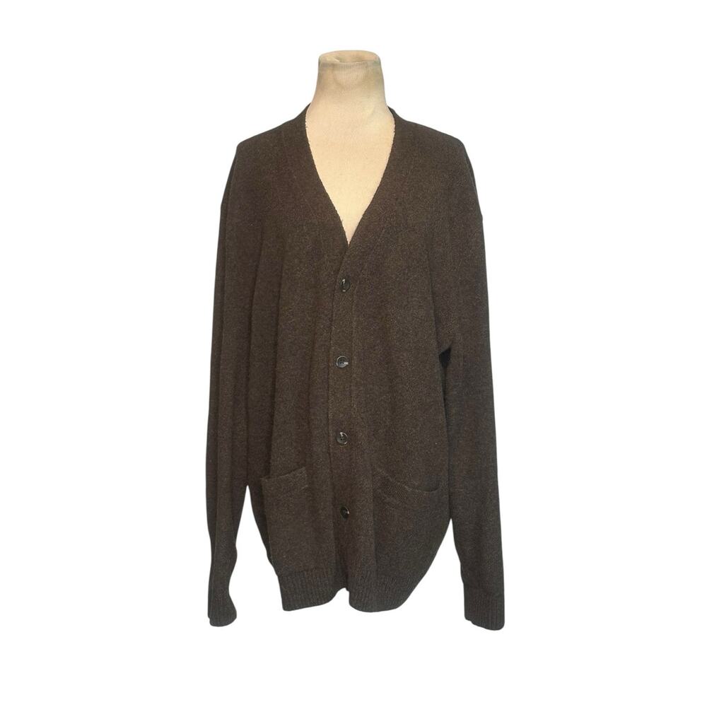 Gap brown long sleeves buttoned cardigan size XL